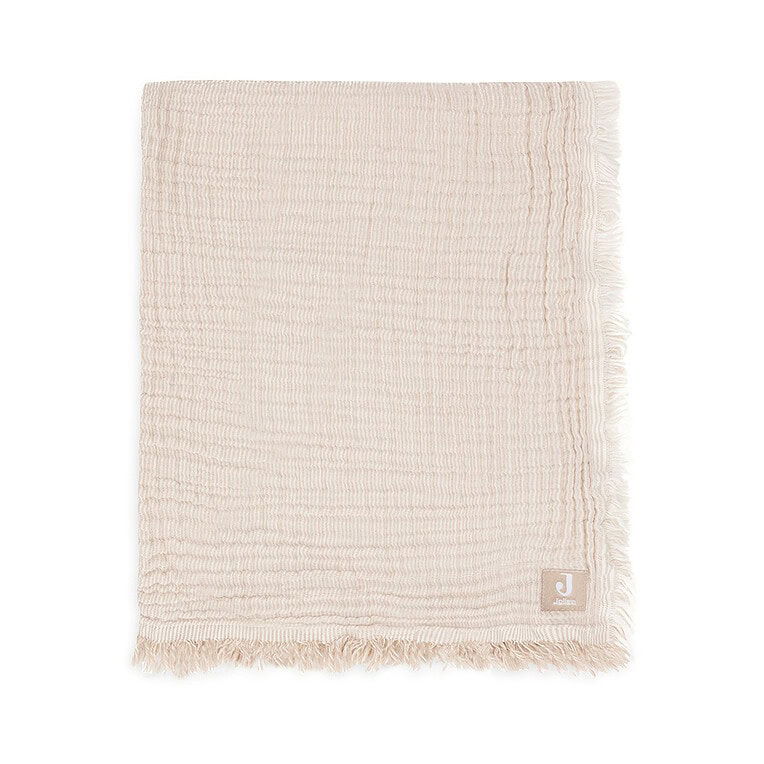 Jollein deken wieg fringe stripe