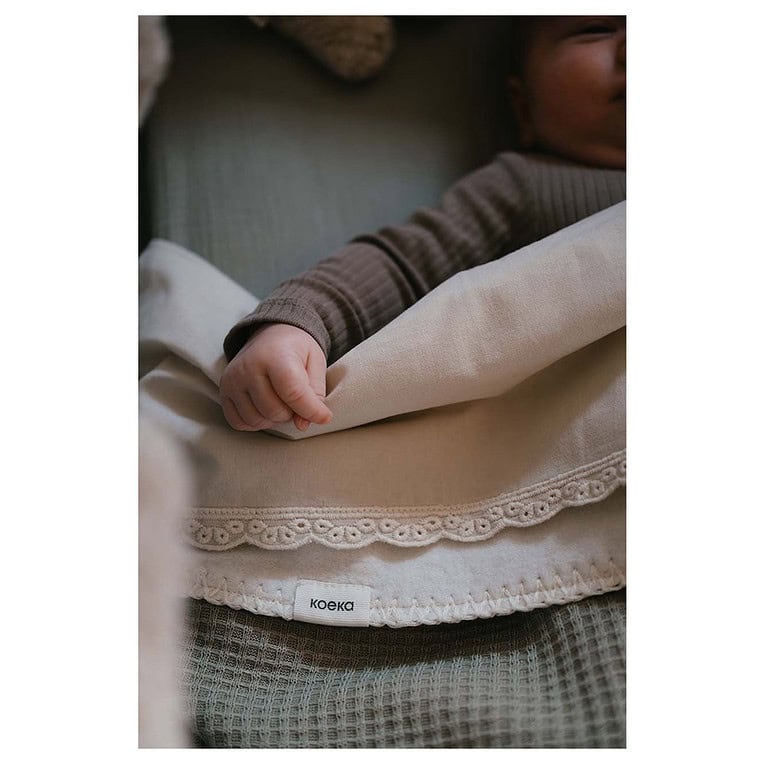 Koeka deken malaga cotton fleece