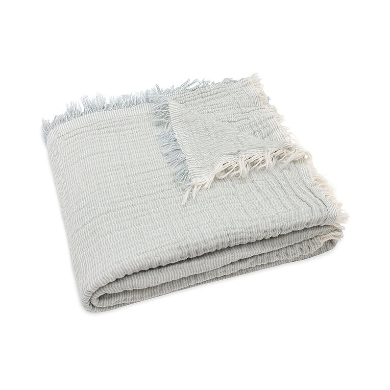 Jollein deken ledikant fringe stripe