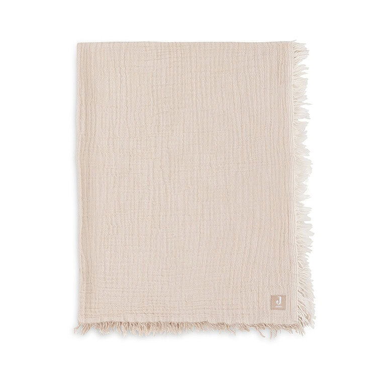 Jollein deken ledikant fringe stripe