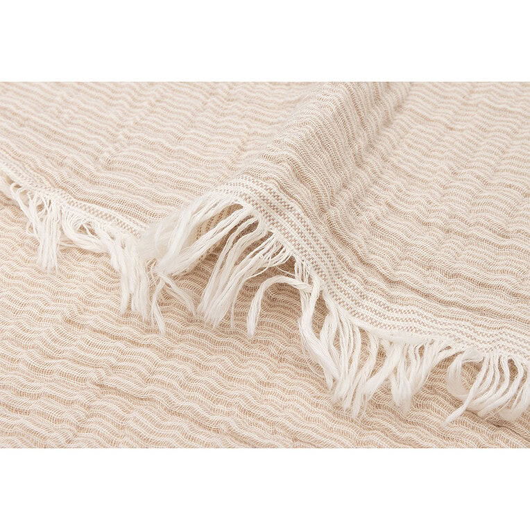 Jollein deken ledikant fringe stripe