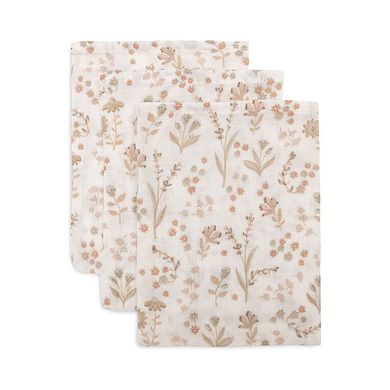 Jollein hydrofiele washandjes 3 pack