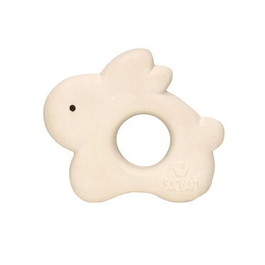 BamBam recycled rabbit rubber teether