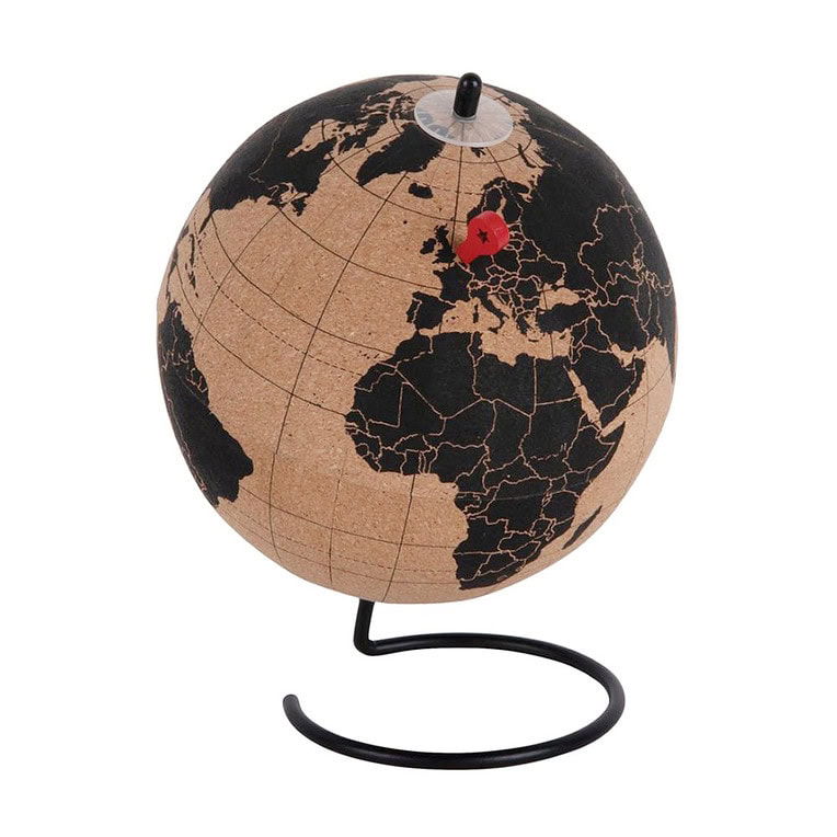 Present Time world globe medium