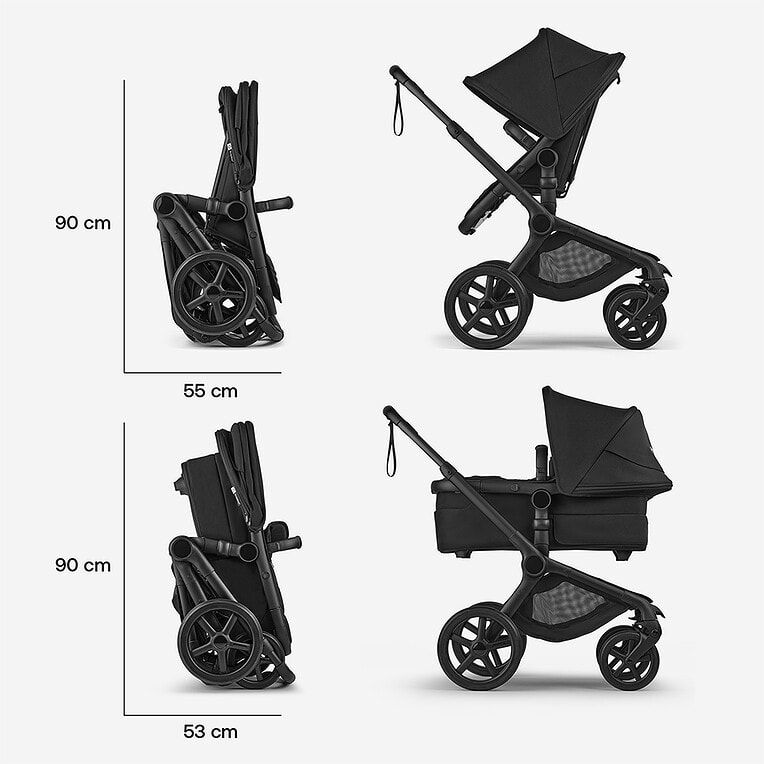 Bugaboo Fox 5 Black/Heritage Black Heritage Black