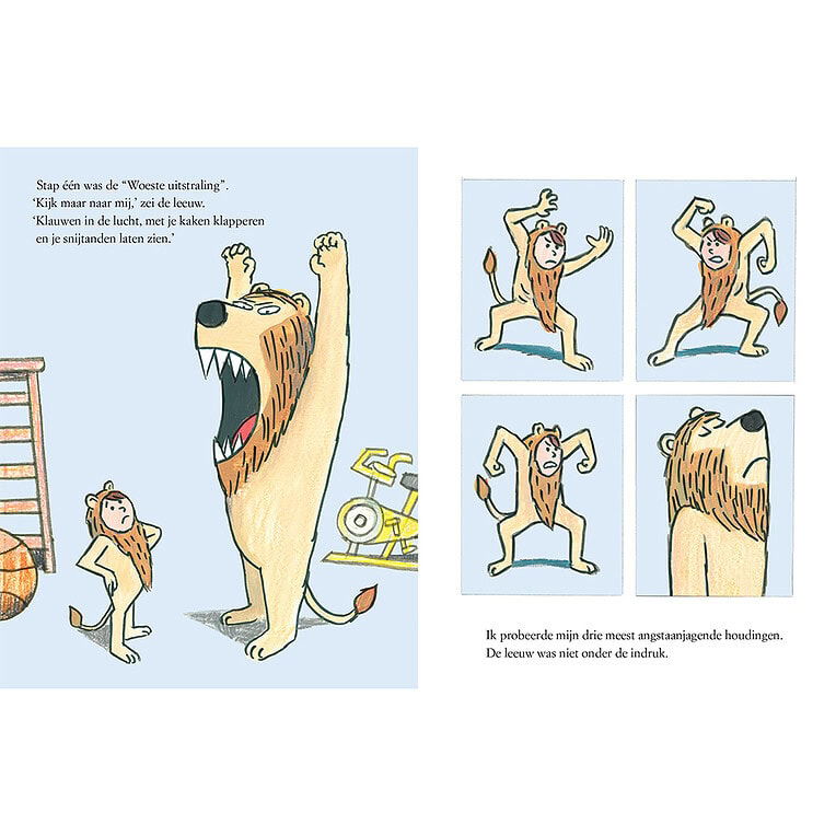 Kindercompagnie leesboek 'leeuwenlessen'
