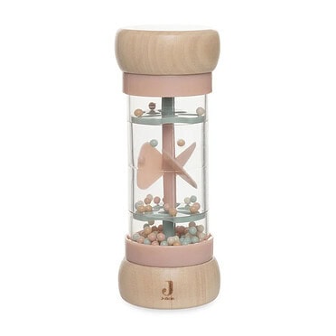 Jollein houten regen rammelaar - Lovely birds