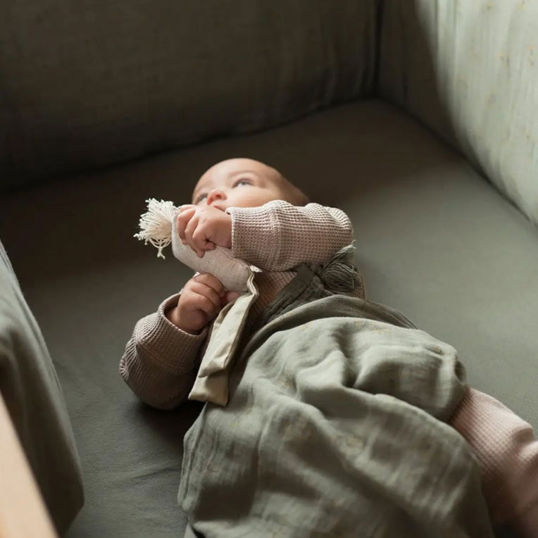 Nobodinoz washed muslin deken wabi sabi