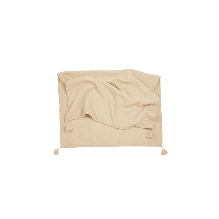 Nobodinoz washed muslin deken wabi sabi