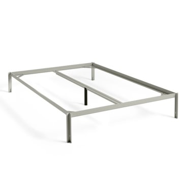 HAY connect bed 140x200 Warm Grey