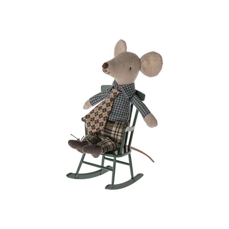 Maileg schommelstoel muis