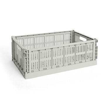 HAY Colour crate large Grey