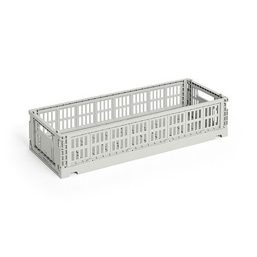 HAY colour opbergkratje mini oblong Grey