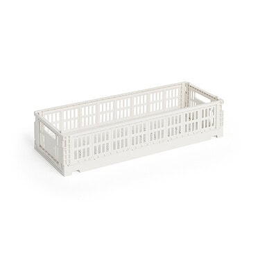 HAY Opbergkrat colour crate mini oblong Off white