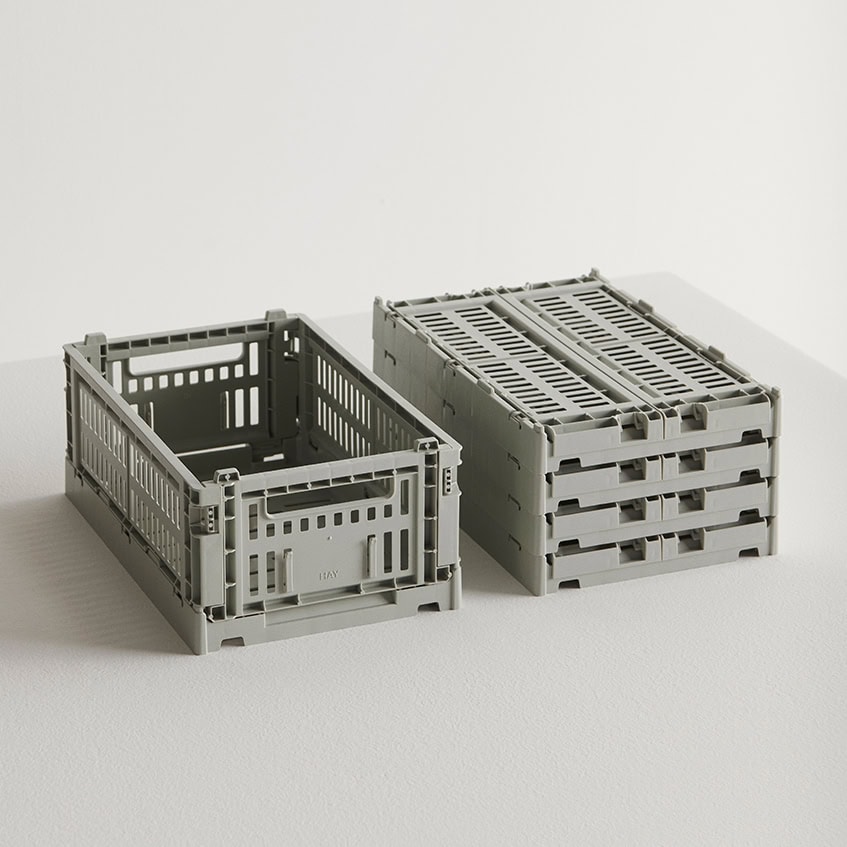 HAY Colour crate small grey