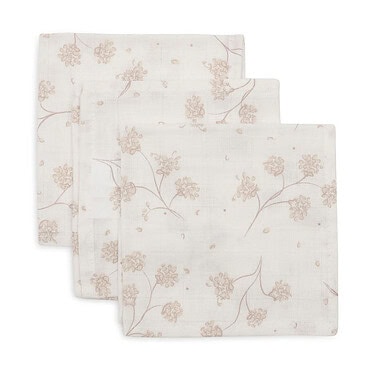 Jollein hydrofiele monddoekjes 3-pack - Leafy dreams