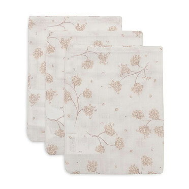 Jollein hydrofiele washandjes 3-pack - Leafy Dreams