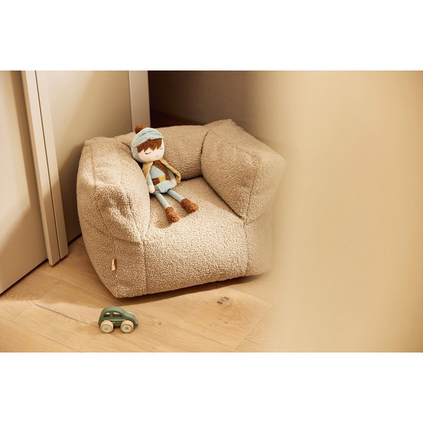 Jollein kinderfauteuil teddy - Warm Sand