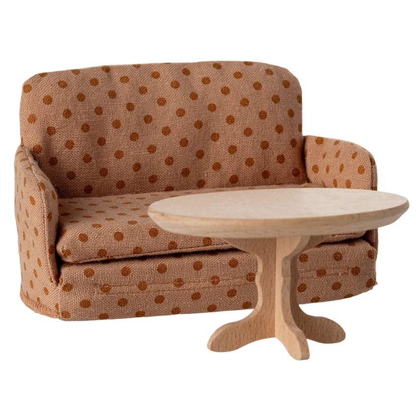 Maileg sofa bed slaapbank voor muis - Dots