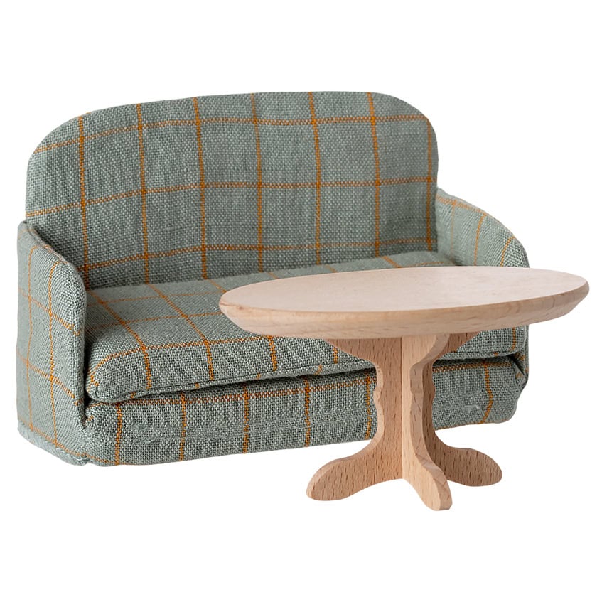 Maileg sofa bed slaapbank voor muis - Checker