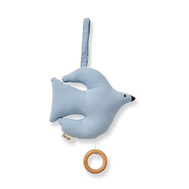 Ferm Living Swif bird muziekmobiel - Blue Fog