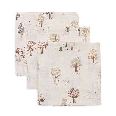 Jollein 3-pack Monddoekjes - Tiny Parks