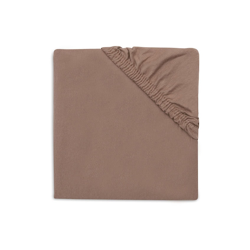 Jollein juniorbed hoeslaken Milky Coffee
