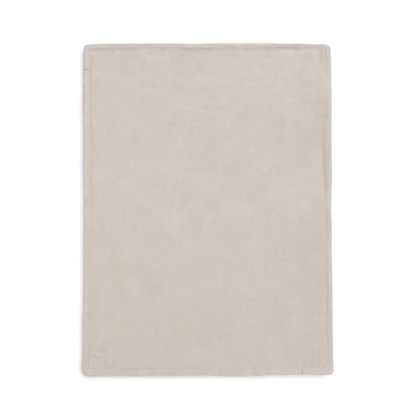 Jollein wiegdeken - box knit velvet - Warm sand