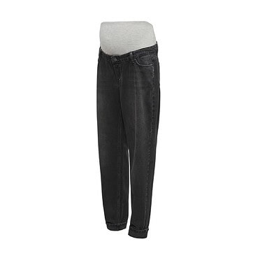Mama licious kyoto loose fit jeans - Black
