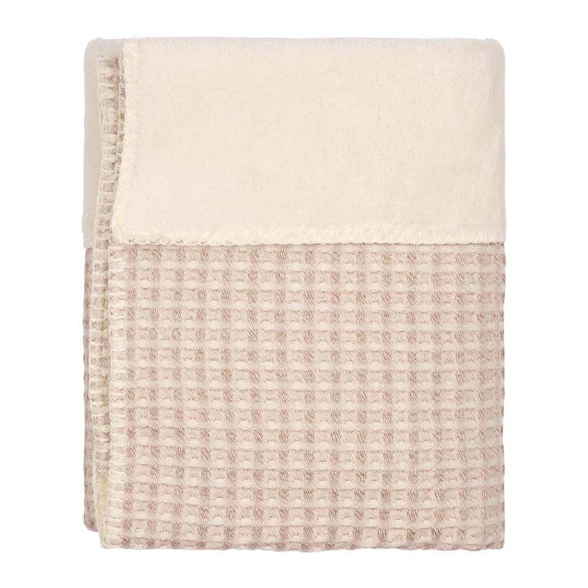 Koeka ledikantdeken wafel teddy oslo