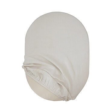 We Are Bitte Aankleedkussenhoes Calm Cushion - Light Stone