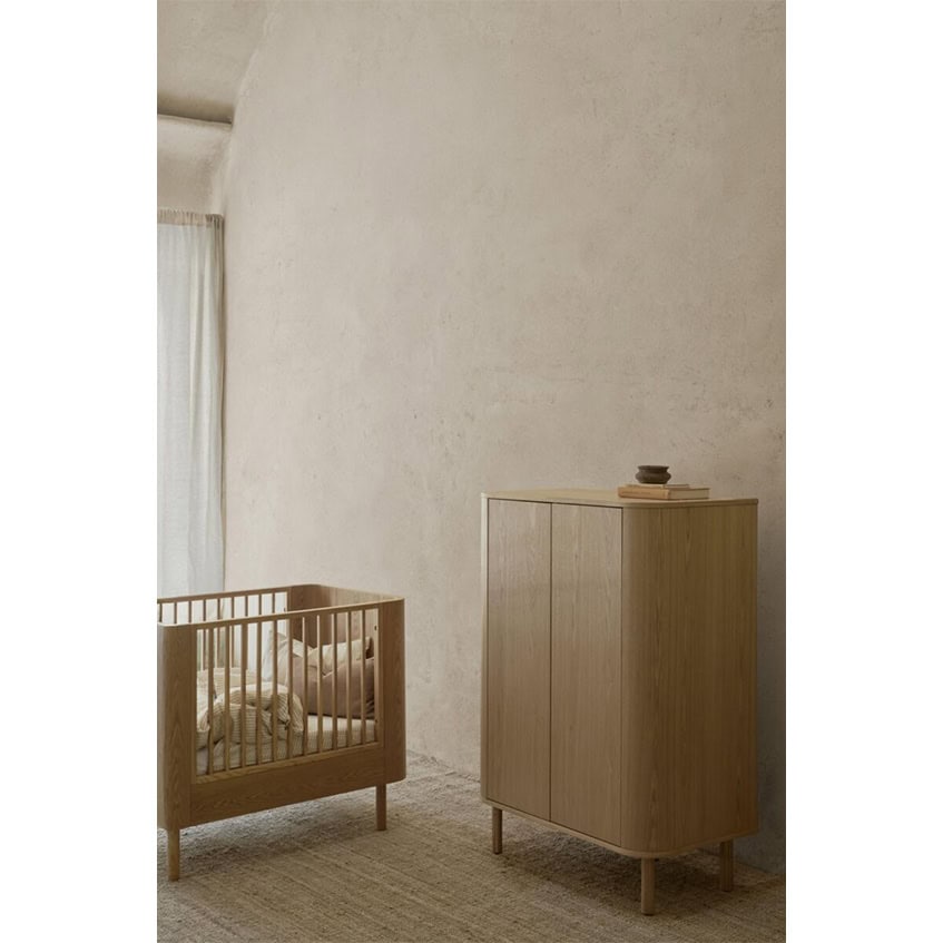Quax Yume Kast Vlakke Deuren - Natural Ash