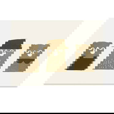 Ted & Tone poster Three little bears