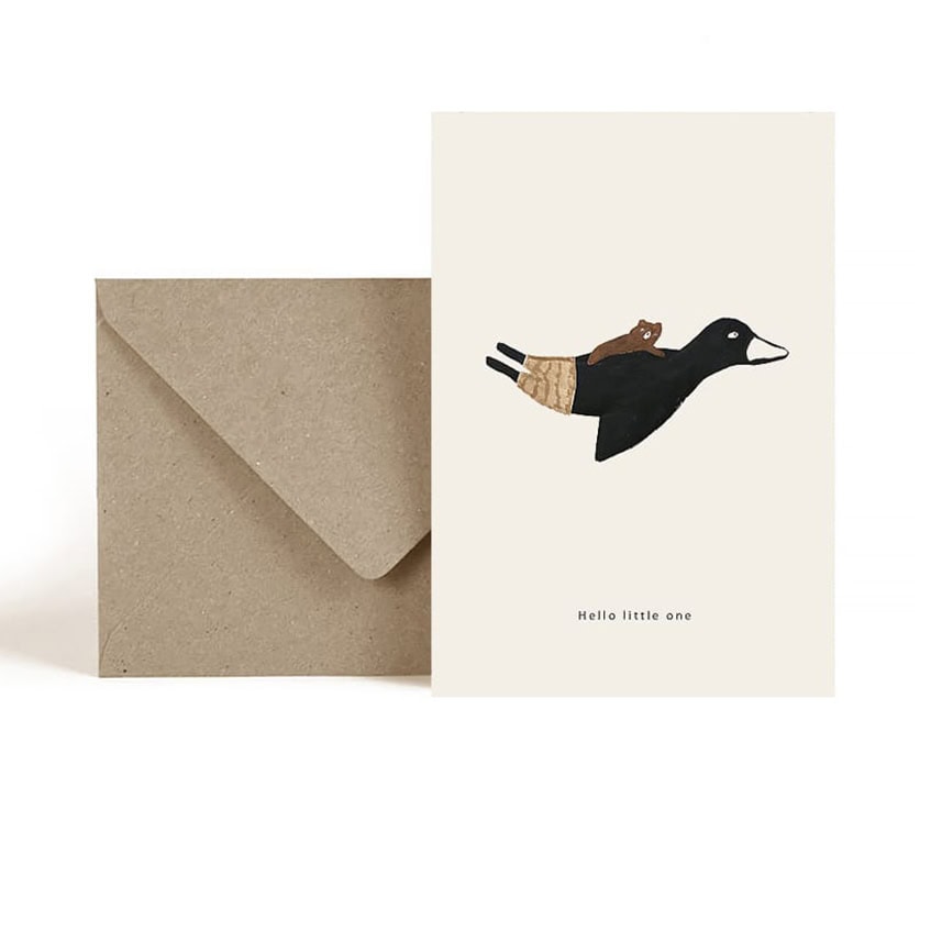 ted & tone Kaart Hello Little One