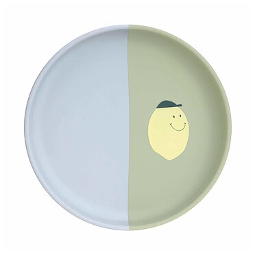 Lassig bord siliconen - happy fruits lemon