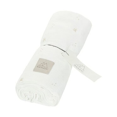 Nanami wieg/ledikantlaken Bird - Off White