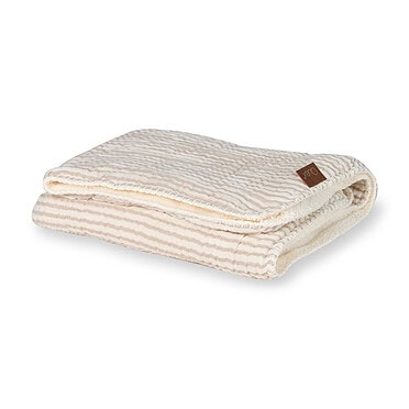 Quax wiegdeken stripes teddy