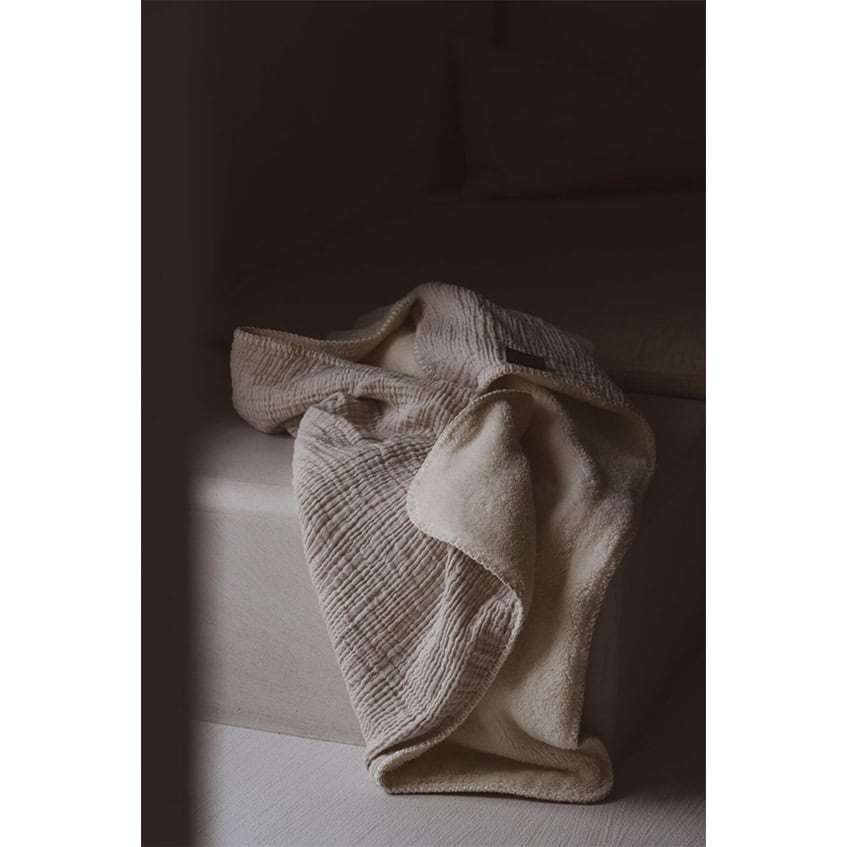 Quax wiegdeken clay teddy