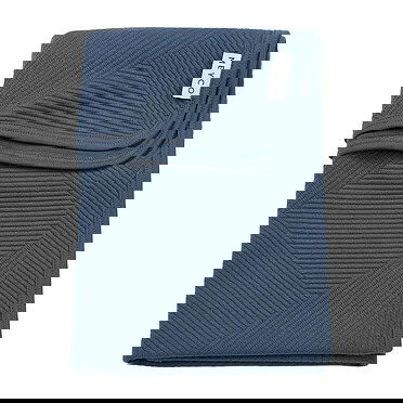 Meyco wiegdeken pure gebreid jacquard - Indigo