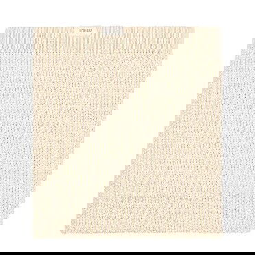 Koeka ledikant deken lisbon - Powder White