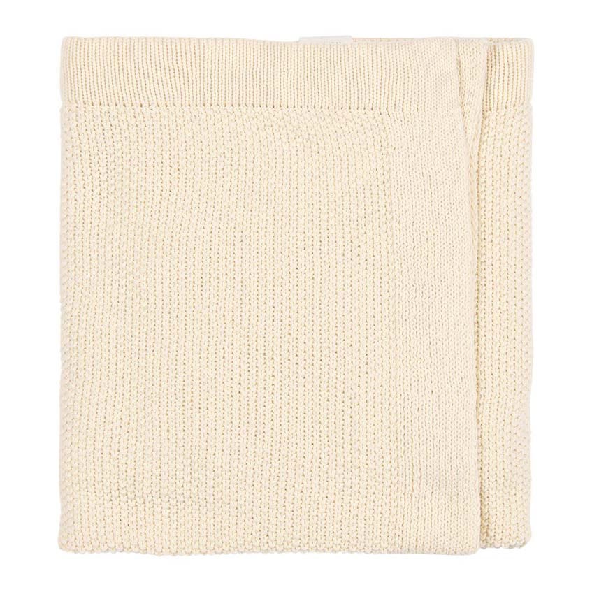 Koeka ledikant deken lisbon - Powder White