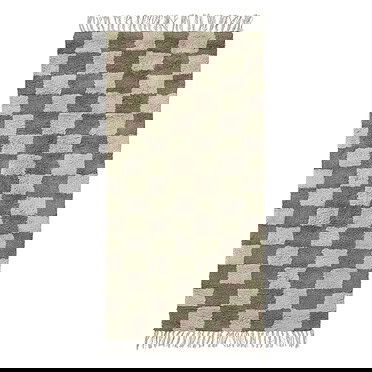 Ferm Living Mara wasbaar vloerkleed - Elm