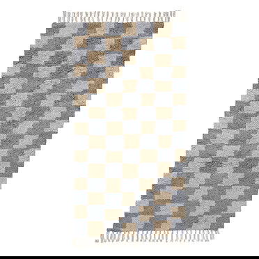 Ferm Living Mara wasbaar vloerkleed - Mist