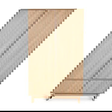 Quax Kyo 2-deurskast Honey Ash