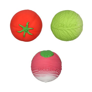 Oli and Carol veggies baby balls