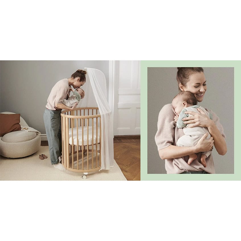 Stokke Sleepi hoeslaken mini - White
