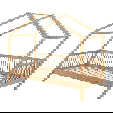 Vipack Forrest Huisbed 90x200 - Eik