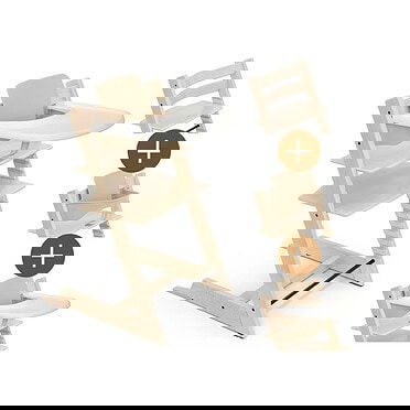 Black Friday Stokke Chair + Babyset + Tray Bundle