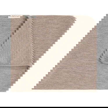 Baby's Only wieg/Ledikantdeken Merino Meadow - Sand