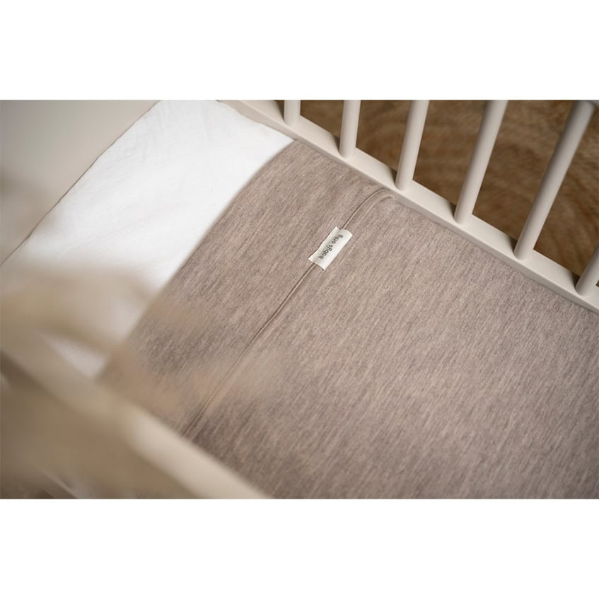 Baby's Only wieg/Ledikantdeken Merino Meadow - Sand